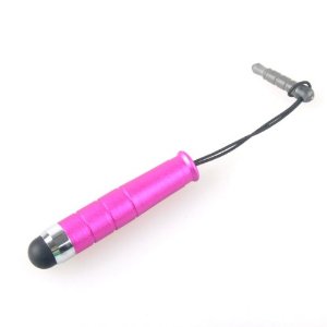 2012 new for tablet pc touch portable mini bullet-stylus touch pen earphone plug