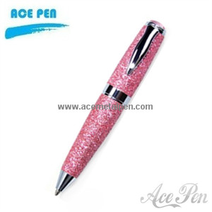 Elegant PU leather Metal Pen,Stylish Metal Ball Pen