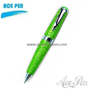 Elegant PU leather Metal Pen,Stylish Metal Ball Pen