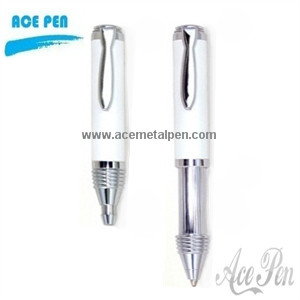 Retractable metal ball pen with fashion design