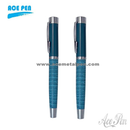 Quality  leather metal pen for business gift
