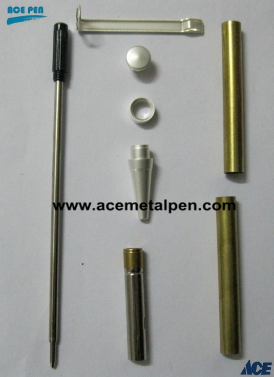 Streamline Pen Kits in Gold/Chrome/Gunmetal/Stylus