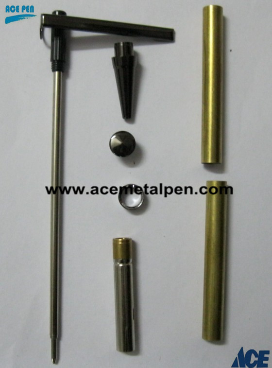 7mm Slimline Pen Kit in different finishes