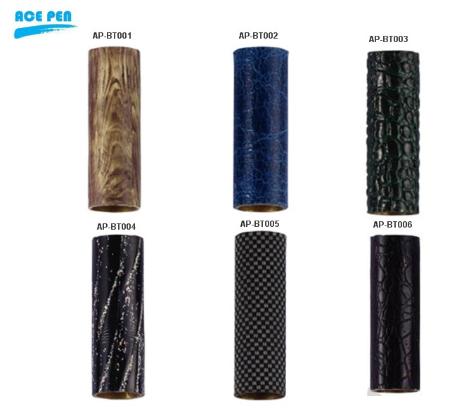 High Quality PU leather covered Pen Tubes