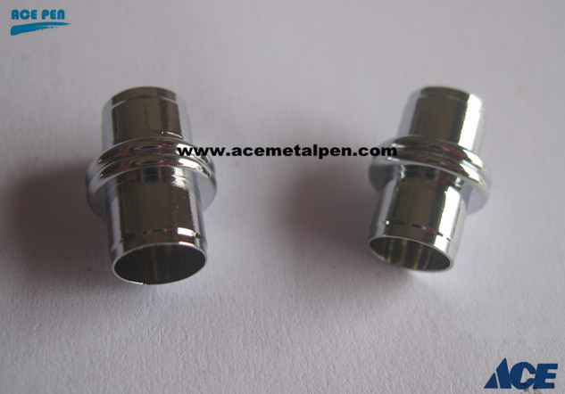 Center band Slim Pencil double ring, chrome plating