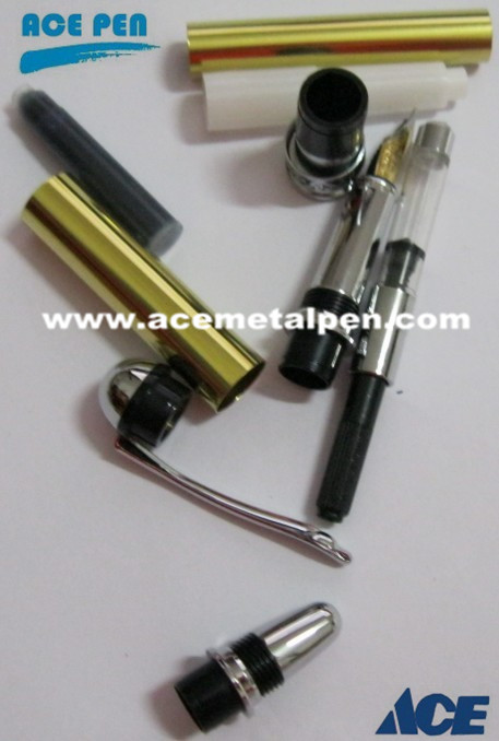 Sedona Rollerball Pen Kits in Chrome/Black Chrome