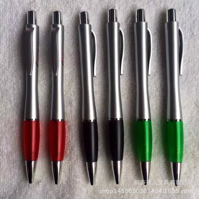 Click Version plastic ball point pen for promotion gift