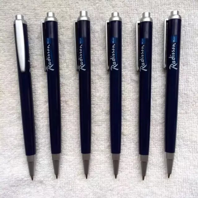 Click Plastic Ball pen for hotel promotion
