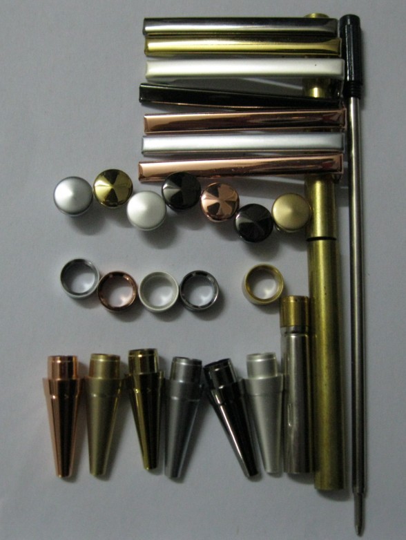 7mm Slimline fancy pen and  Pencil Kits