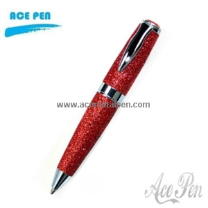 Elegant PU leather Metal Pen,Stylish Metal Ball Pen